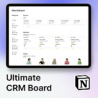 Notion Ultimate CRM Board Deal Image