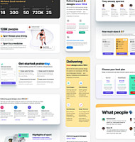 Figma Landing Pages Library Deal Image