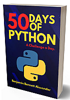 50 Days of Python: A Challenge a Day Deal Image
